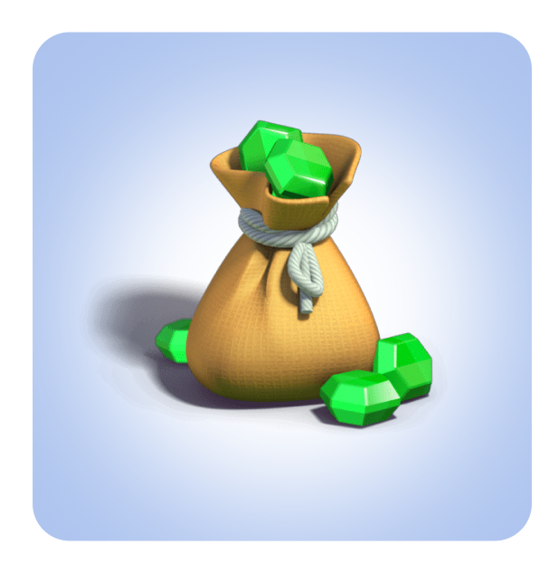 Кошель кристаллов 500 1