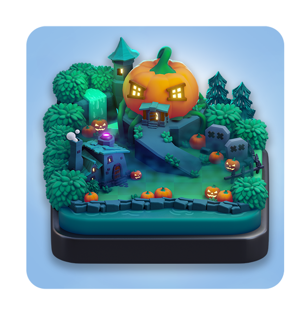 Тыквенное кладбище оформление 1