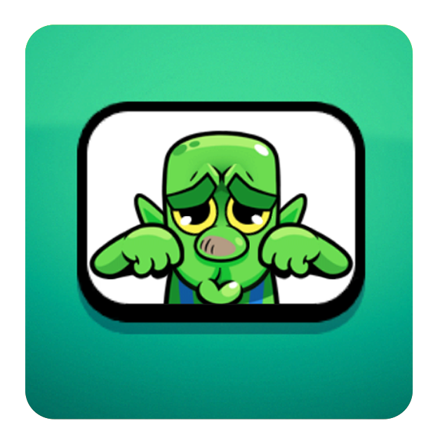 Эмодзи: грусть гоблина 1