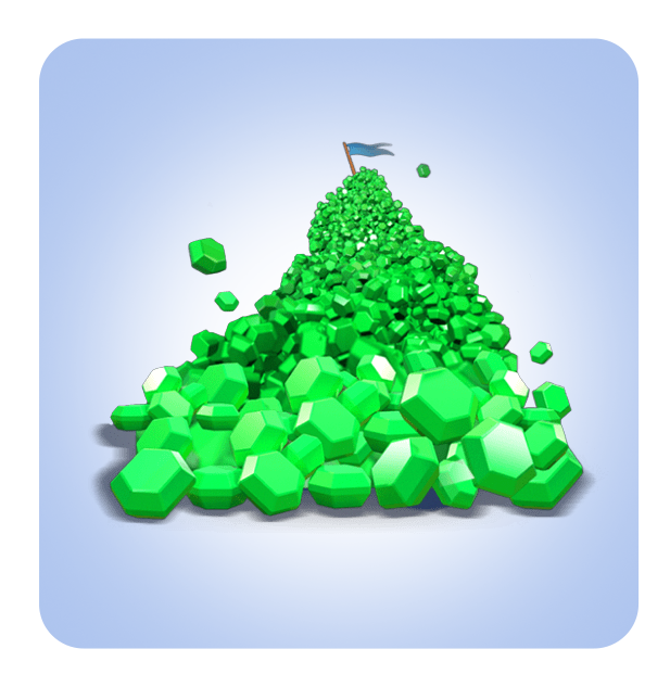 Гора кристаллов 14000