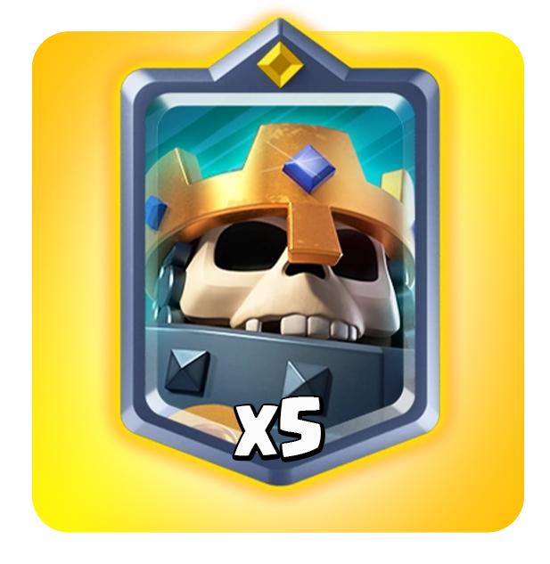 Чемпион король скелетов 5шт